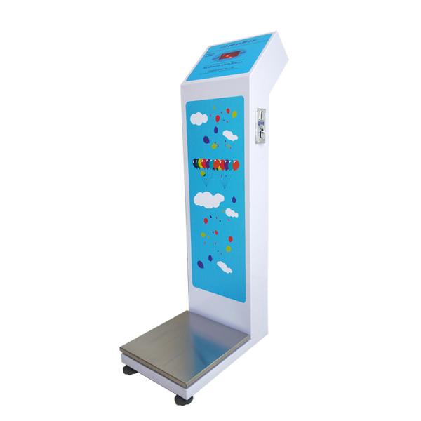 100-240V Power Supply Coin Operated Weighing Measuring Machine for Luggage at Airport