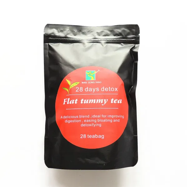 28 Day Detox Slimming Tea with Natural Herbal Blend to Improve Digestion and Flat Tummy