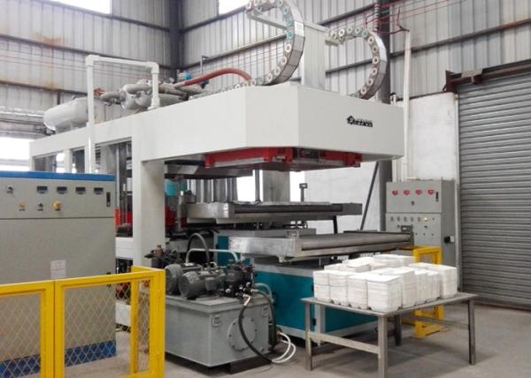 Alta velocidade moldando da máquina de factura de placa do papel da polpa de Thermoforming