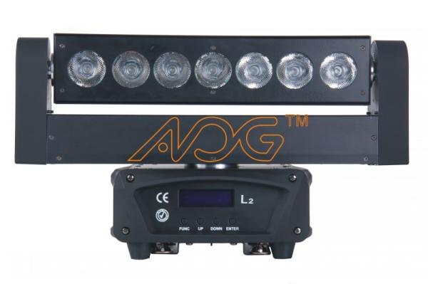 Osram 7 x 12Watt Led Moving Head Lights AC110 - 220V Tilt 360 Degree