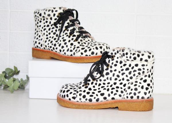 Boys Girls Cowhide British Style Martin Boots
