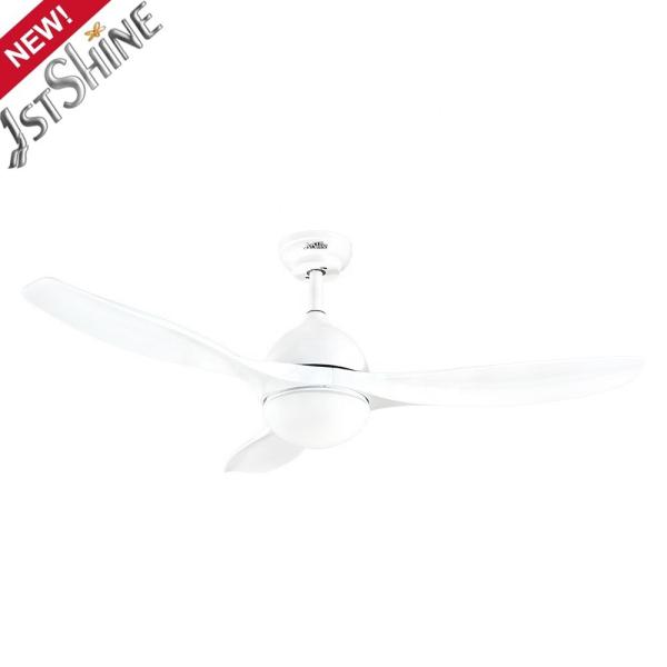 CCC Certificado 1stshine Branco 220V DC Motor 5 Velocidades Remote Control LED Ventilador de teto para Home Office