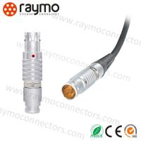 Contatos LEMO protegido compatibilidade eletrónica FGG0B304 dos conectores de cabo push pull FGG do metal 4