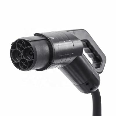 CHAdeMO Connector EV Fast Charger Plug para estação de carregamento japonesa padrão DC EV 125A 200A 5 metros cabo