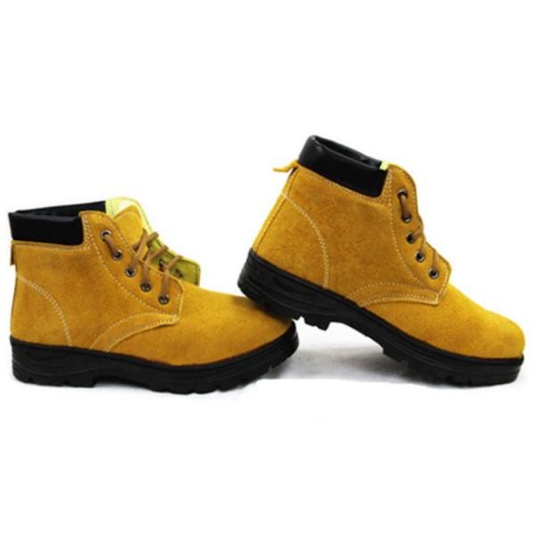 Ботинки электрической сварки желтеют высокотемпературные устойчивые ботинки работы предохранения от безопасности ботинок работы
