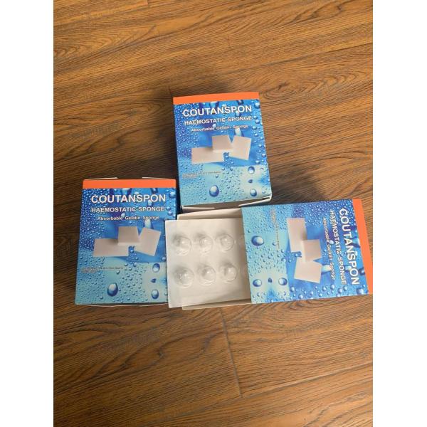 Medical dental hemostatic sponge absorbable gelatin sponge