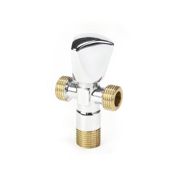 EN331 никель клапана для впуска горючей смеси стандарта 54mm латунный покрытый для домашней кухни