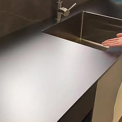 Solid Decorative Stainless Steel Sheet 10mm AiSi For Kitchen Cabinet Kitchenware