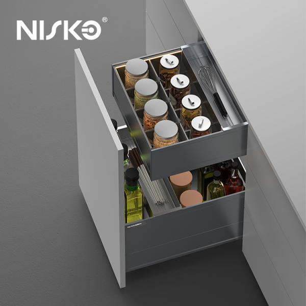 Estante de cajones de especias utensilios de almacenamiento organizador botellas de condimentos de cocina