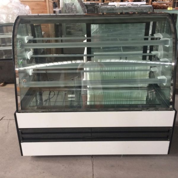 Refrigerated Cake Display Fridge Cabinet Air Cooled 3 Shelves