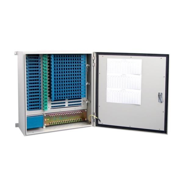 IP65 Fiber Distribution Cabinet Fiber Optic Splice Cabinet 144 Fibre Outdoor SC FC ST