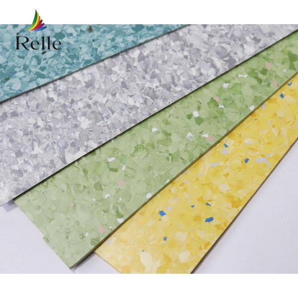 PUR revêtement Relle stock lot écologique PVC beige clair Vinyle sol antistatique pour le laboratoire