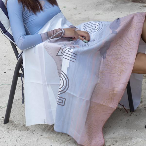 Microfiber No Sand Beach Towel Compact And Lightweight With Quick Dry