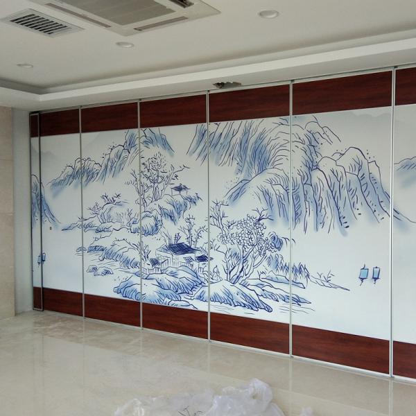 Acoustic Sliding Aluminum Track Restaurant Movable Wall Partitions