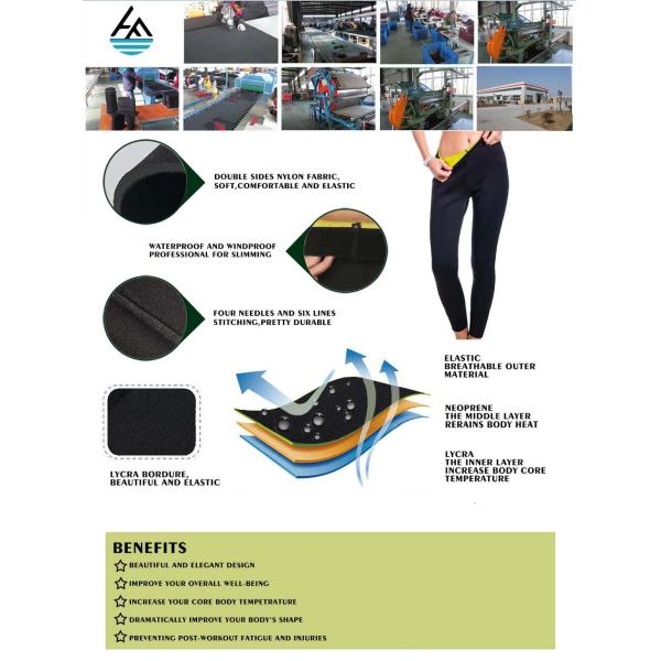 Women Slimming Capris Yoga Sport Neoprene Sauna Pants Weight Loss