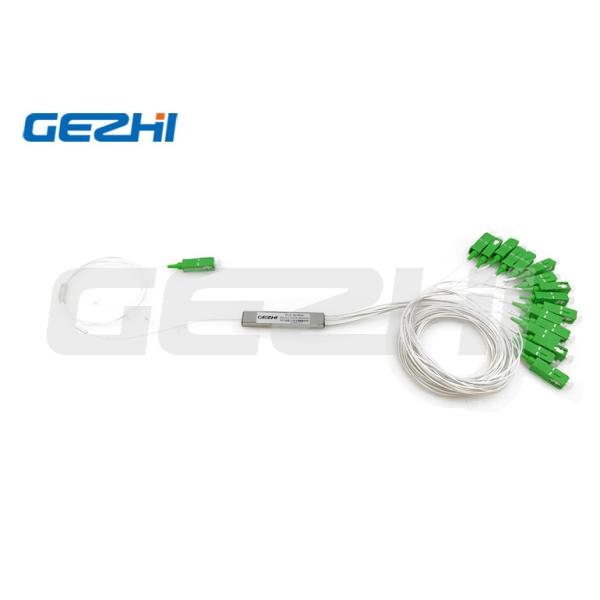 PON FTTHネットワークの繊維光学SC APCのコネクターが付いている小型PLCのディバイダー1*16