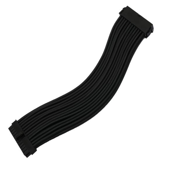 Good quality Red sleeved 24 pin ATX power supply extension cable 18AWG