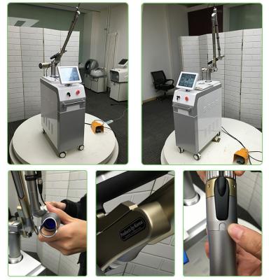 Q-switched Nd yag máquina de eliminación de tatuajes láser 100% de salida de energía