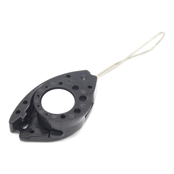 Efficiently Secure Fiber Optic Cables with O Type Fish Tension Metal Bracket Clamp