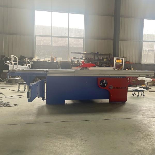 Wood Cutting Industrial Sliding Table Saw 0 - 45degree Wood Board Cutter