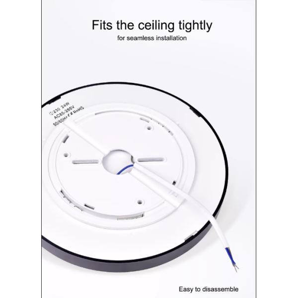 AC 1-265V Input Voltage Modern LED Flush Mount Light Fixtures for House Chandelier