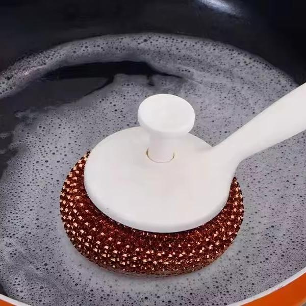 Round Stainless Steel Cleaning Ball Rust Resistance For Kitchen Cleaning