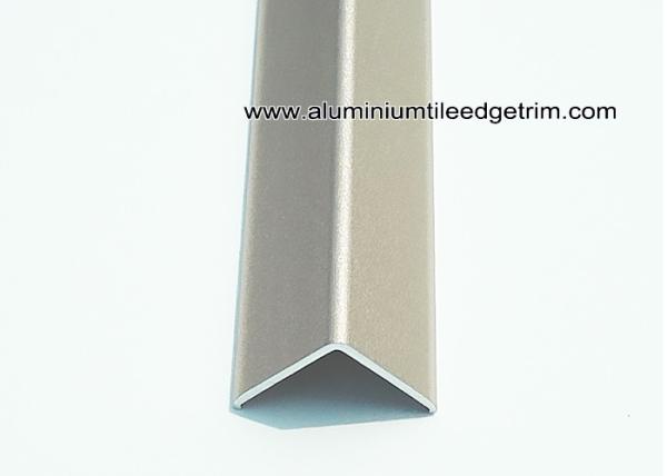 Fast Installation 2.5m Length Aluminum Edge Protector With Sand Blasting Rose Gold