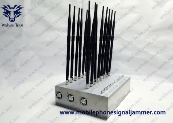 New Type 18 Antennas Full Bands Adjustable  Powerful GPS WIFI5.8G 3G 4G All Cell Phone Signal Jammer