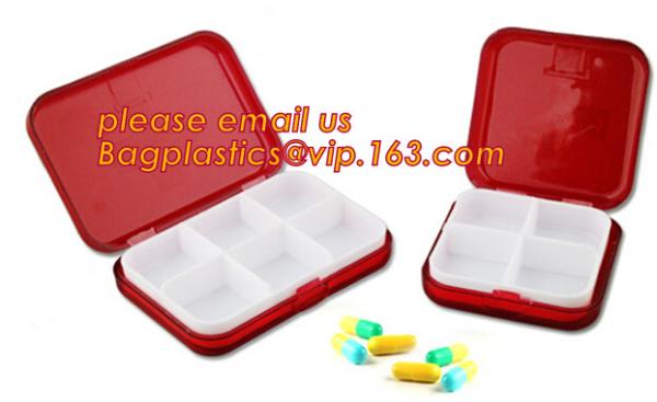 21 Case Weekly 7 Day Pill Organizer with container moisture-proof and sealed, Medicine Pill Box Holder, medicine, pill