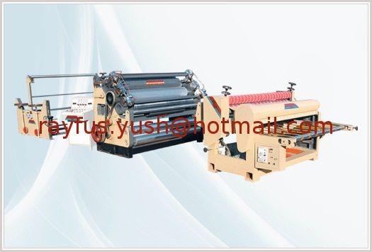 Shaft type Mill Roll Stand, Two Kraft Paper Reel, Manual or Eletrical Lift-down