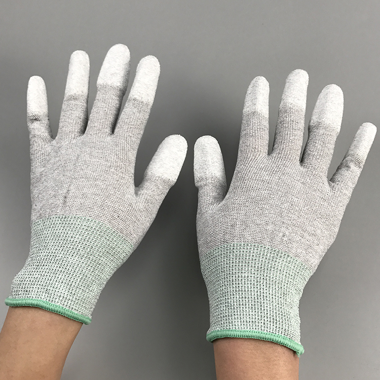 Breathable ладонь покрыла перчатки, перчатки ESD устранимые с большей гибкостью
