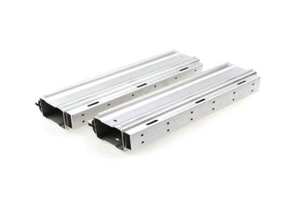 T4 6063 Aluminum Extrusion Parts CNC Aluminum Profile Customizable For Industrial Machinery