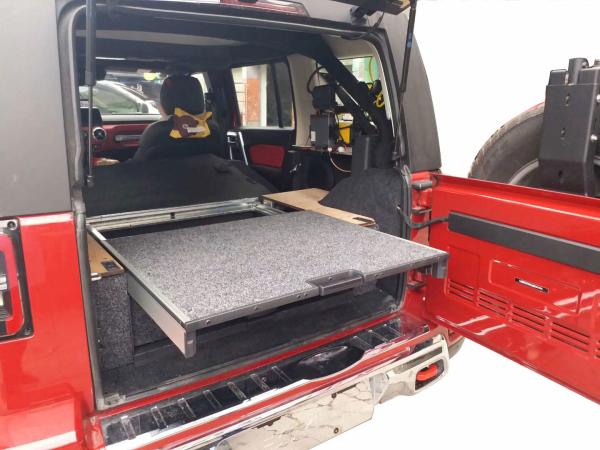 AUSTRALIAN STANDARD 4WD REAR STORAGE ROLLER DRAWER For Benz AMG G500/G550