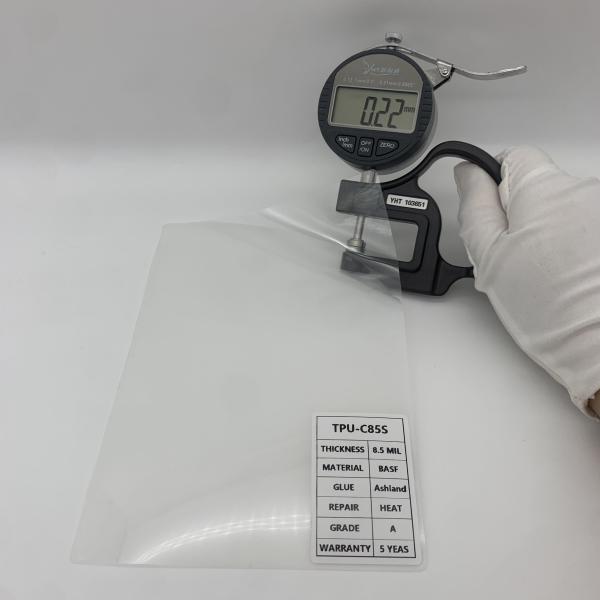 Película de pintura protectora de PPF TPU autocurante de 8,5 milímetros