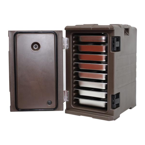 120L Catering Turnover Insulation Box School Cafeteria Ice Meal Hotel Dining Vertical Food Box