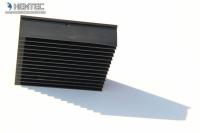 Black / Clear Anodizing Aluminum Extrusion Profiles Electrophoretic Coated