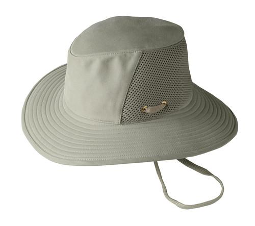Custom Broad Brimmed Hat Embroidery Cotton Double Brims Bucket Cap Pressing Line