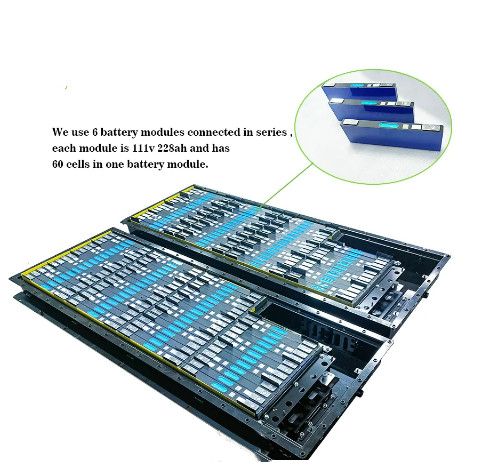 250A Heavy Electric Truck Batteries Multifunctional Durable 36.4kWh