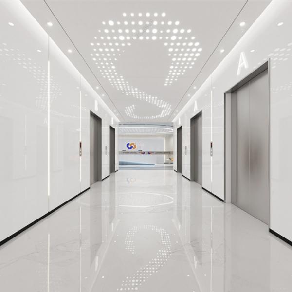 Glossy Marble Bamboo Charcoal Board Veneer Wall Panel Sound Absorbing