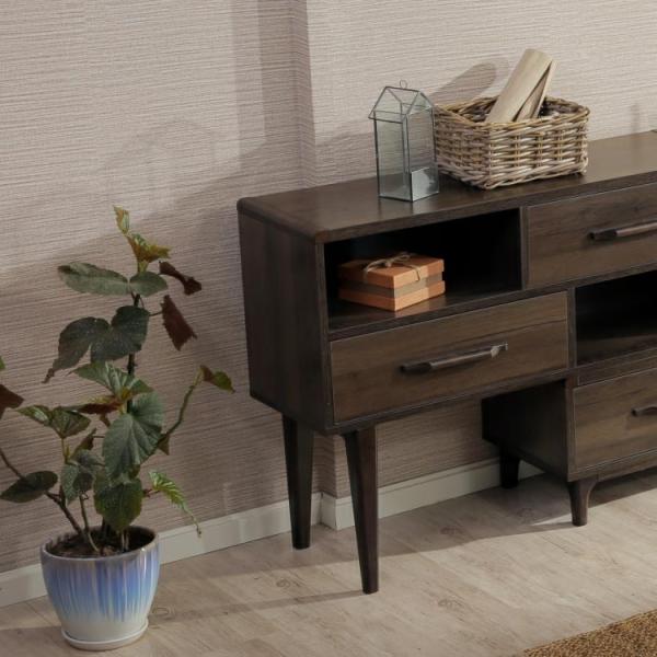 Modern Home Wood Family Room Storage Cabinets Living Room TV Stand