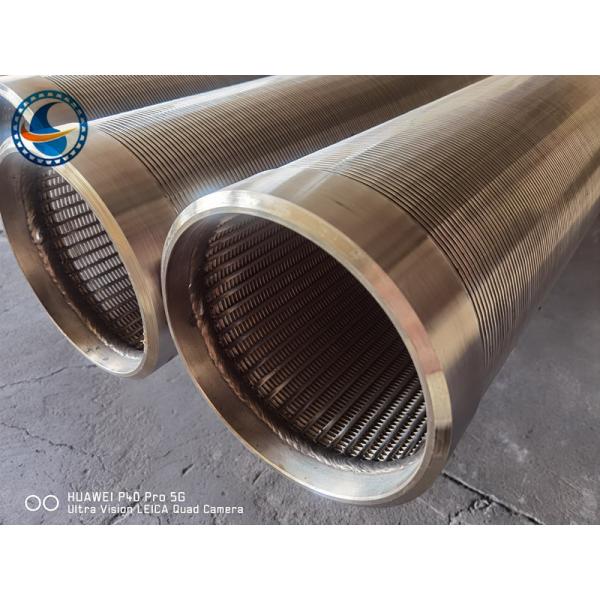 Экран воды SS304 хорошо труба водяной скважины слота 8