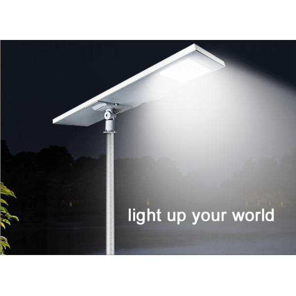 20000mAh Monocrystalline Solar Panel Street Lights , 26ft 60w Solar Street Light