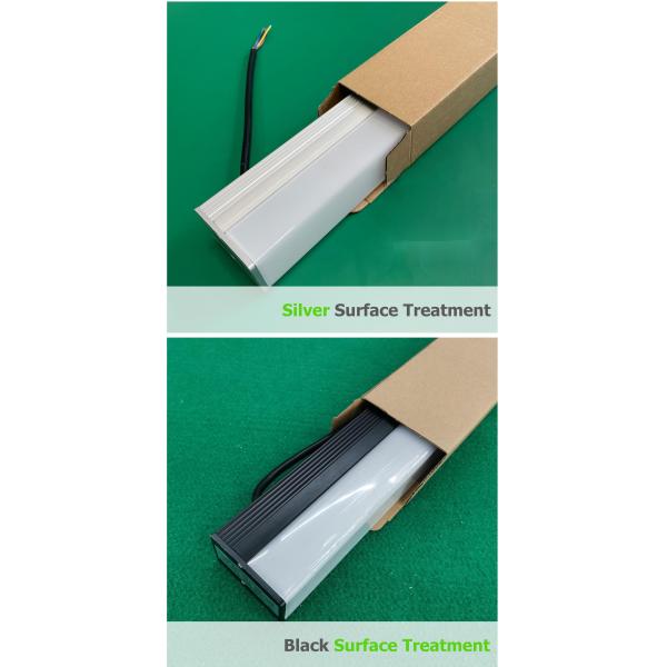 disipador de calor de aluminio de iluminación pendiente linear blanco de 36W 3600lm los 47in LED