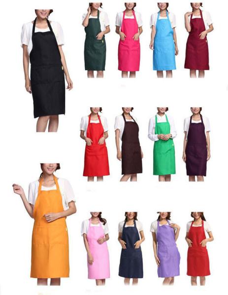 Custom cheap cooking kitchen apron for promtion and advertisment good gift for cooks chefs