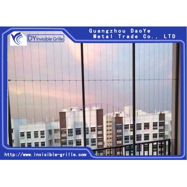 Modern SS316 6m/Set Invisible Grill For Balcony
