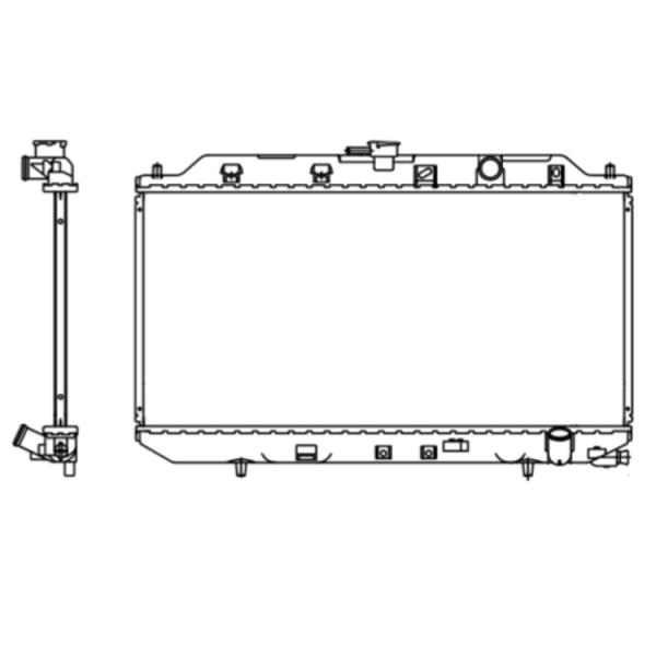 High Quality Auto Parts Radiator 19010-PND-901