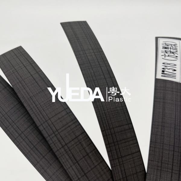 Yueda Woodgrain Chrome PVC Edge Banding Tape for MDF Board Panel /Wood Grain Edge Banding Matt Finish for Long-lasting-M7318
