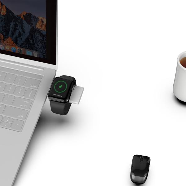 2.5W Samsung Apple Watch Carregador Com Proteção contra sobrecarga Branco/Negro Cor