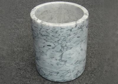 Light Color Marble Wine Cooler , Marble Wine Chillers Single Bottle 13x18cm