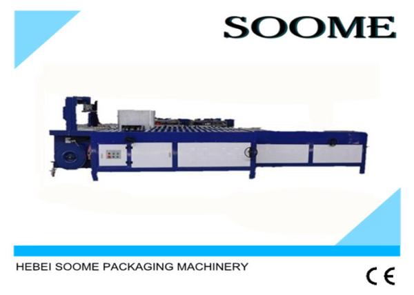 PLC Control Corrugated Box Strapping Machine Simple Operation For Carton